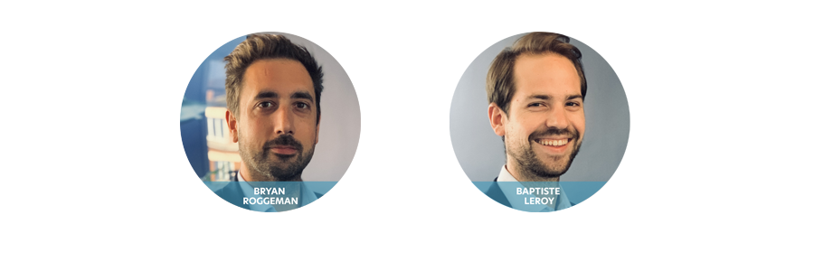 Portrait Bryan Roggeman et Baptiste Leroy