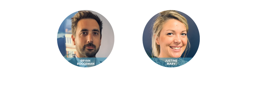 Portrait Bryan Roggeman et Justine Mary