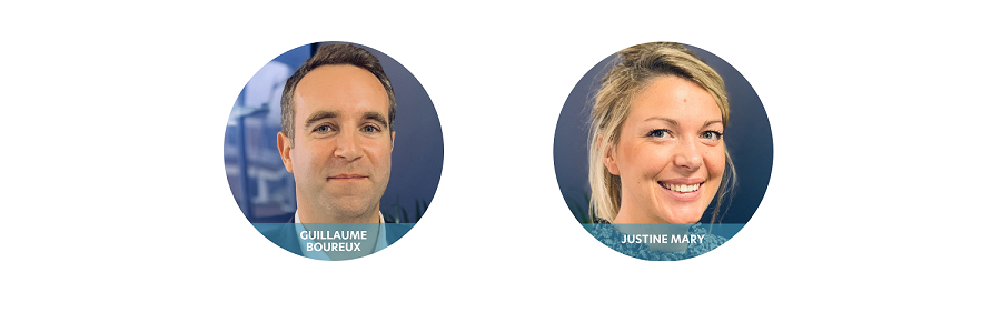Guillaume Boureux et Justine Mary